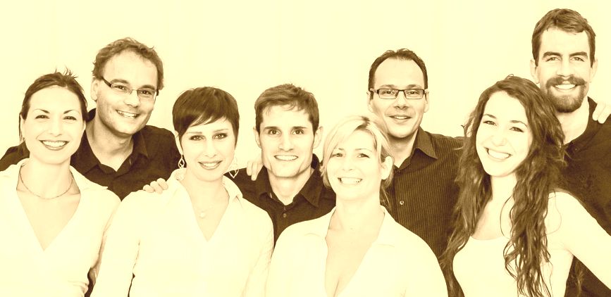 Az Octovoice Énekegyüttes. Az Octovoice Énekegyüttes.
