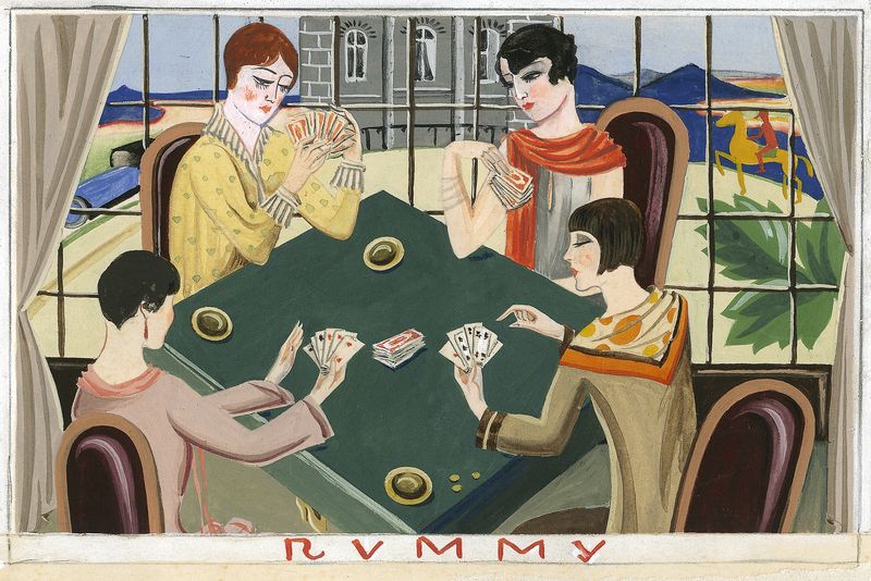 G. Lagus-Möschl, Rummy (Detail), 1928 © JTI Collection Vienna G. Lagus-Möschl, Rummy (Detail), 1928 © JTI Collection Vienna