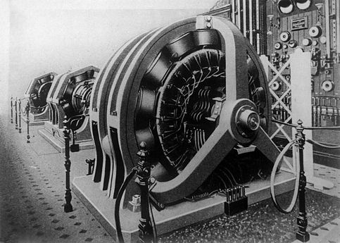 A Kazinczy utcai áramtelep. A Kazinczy utcai áramtelep.