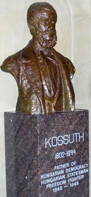 Kossuth a washingtoni Capitoliumban. Kossuth a washingtoni Capitoliumban.