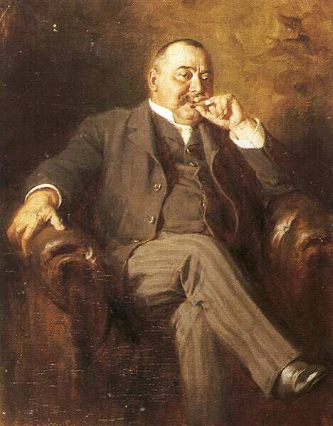 Mikszáth Kálmán Benczúr Gyula festményén (1910) Mikszáth Kálmán Benczúr Gyula festményén (1910)
