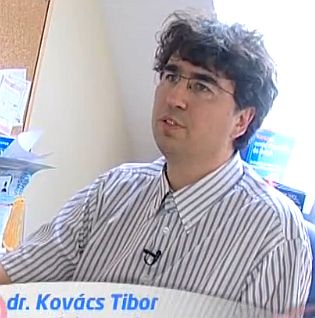 Dr. Kovács Tibor, a Svábhegyi Gyógyintézet orvosa.