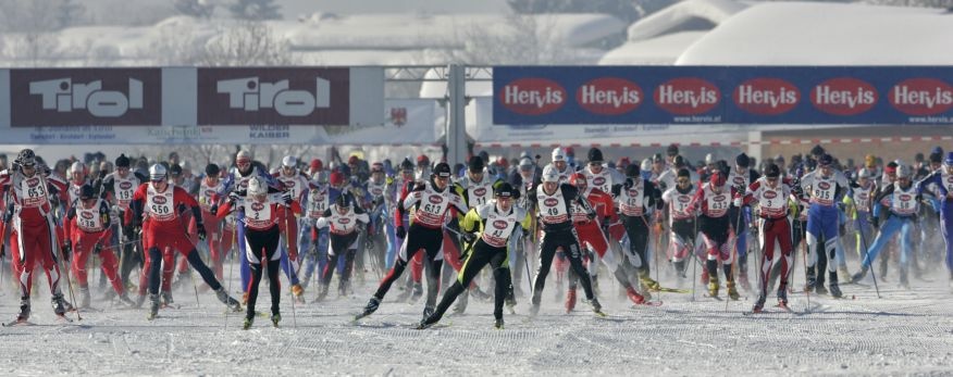 A kitzbüheli világhírű Koasalauf. A kitzbüheli világhírű Koasalauf.