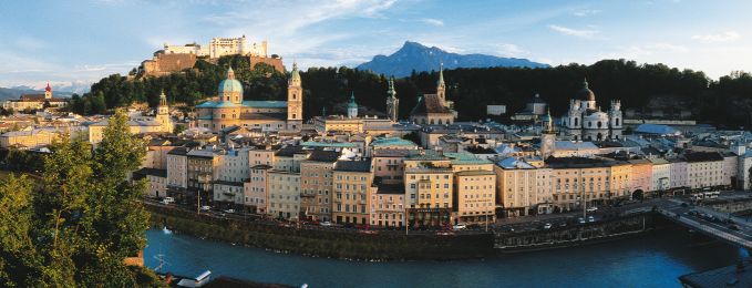 Salzburg felejthetetlen panorámája. Salzburg felejthetetlen panorámája.