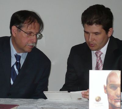 Dr. Kutor László és Máté János.