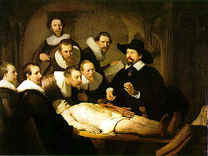 Rembrandt: Dr. Tulp anatómiája.