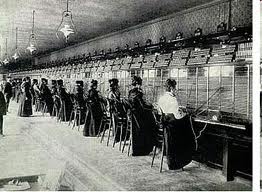 A Puskás-féle telefonközpont.