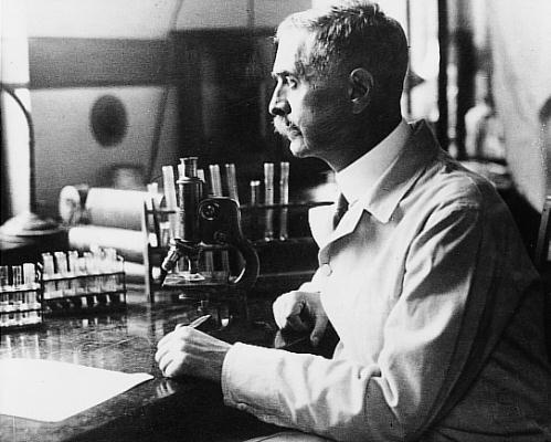 A Nobel-díjas Kar Landsteiner.