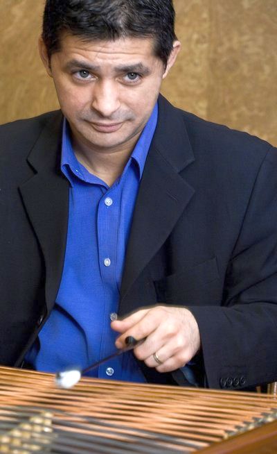 Zimbelspieler Miklós Lukács (Foto: Vancso)
