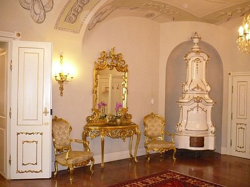 A St. George Residence fogadóterme.
