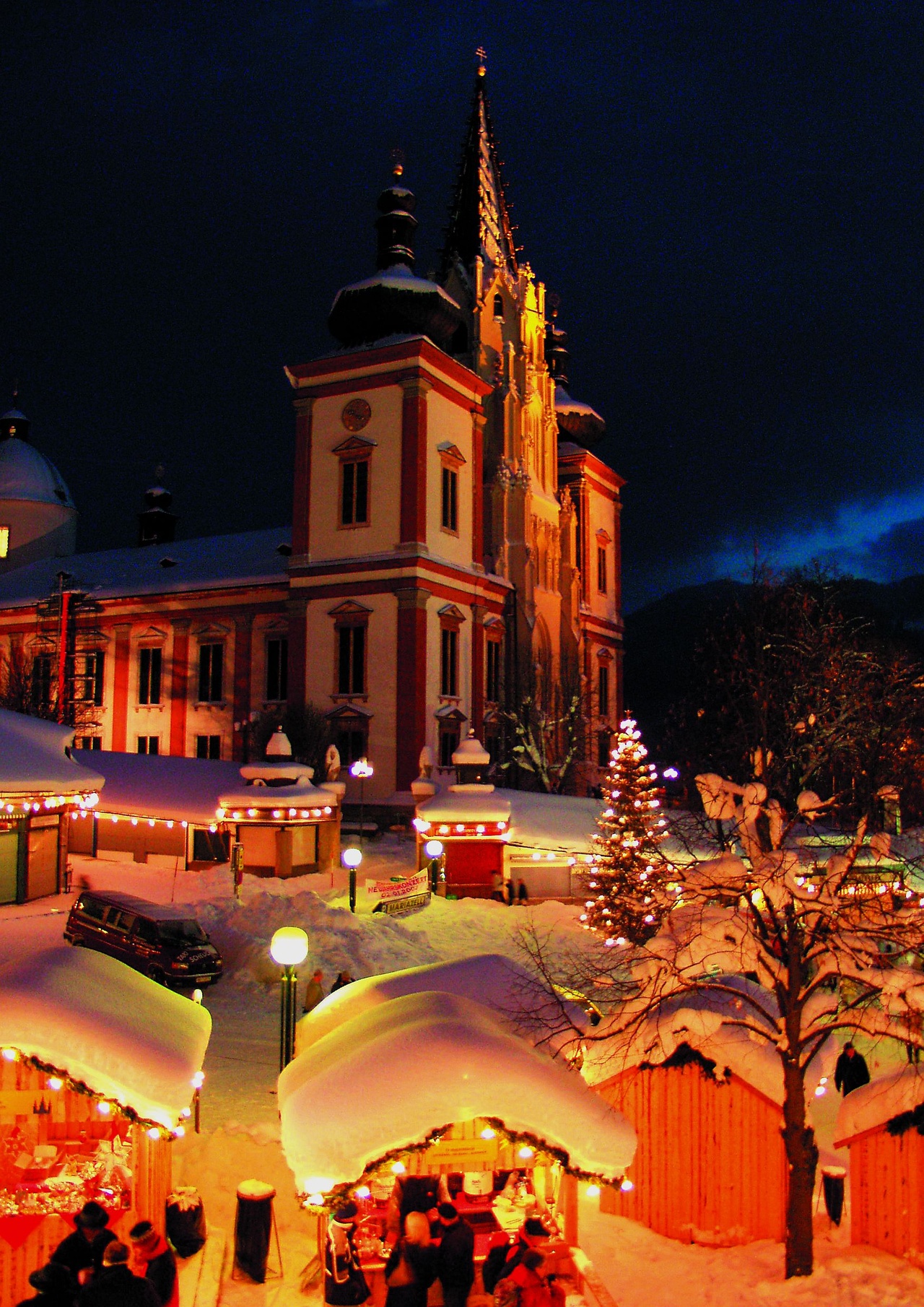 Advent: Basilika Mariazell