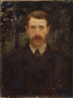 Ferenczy Károly: Önarckép (1893).