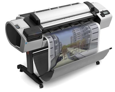 Síkkötőgép? Nem! A HP DesignJet T2300emfp óriás nyomtatója.