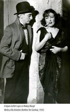 Gellért Lajos és Makay Margit (1933).