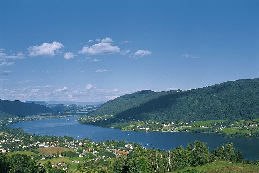 Az Ossiachi-tó.