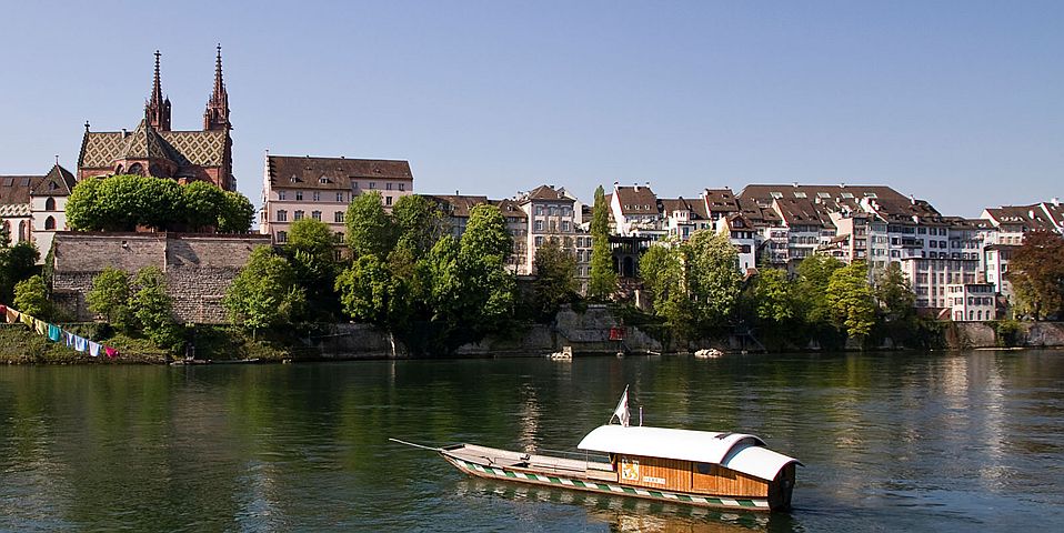 Rhein: Grossbasel.