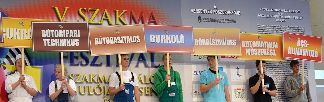 A legjobb szakmunkástanulók versenyének megnyitója. A legjobb szakmunkástanulók versenyének megnyitója.