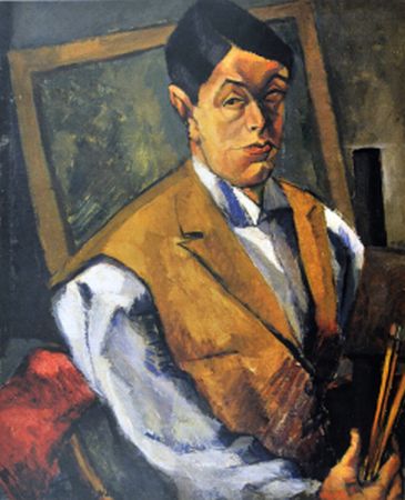 Tihanyi Lajos önarcképe, 1912.