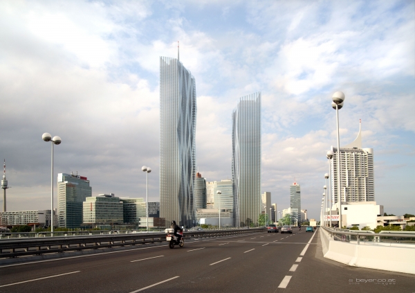 Ilyen lesz a DC Tower 1 az átadása után. (Kép: APA)