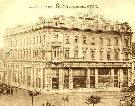 A Danubius Rába Szállodája egykoron, a múlt század elején. (Kép: Arcanum: Képeslapok, 10 000 pillantás Magyarországra, 1896-1916) A Danubius Rába Szállodája egykoron, a múlt század elején. (Kép: Arcanum: Képeslapok, 10 000 pillantás Magyarországra, 1896-1916)