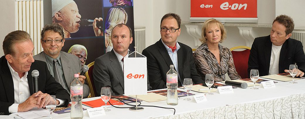 A beharangozó sajtóesemény házigazdái.