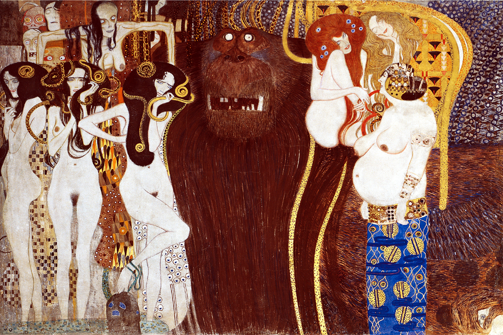 Klimt: Beethoven.
