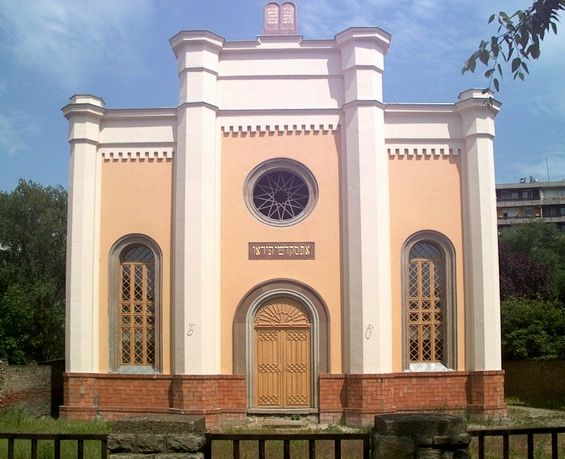 A váci zsinagóga.