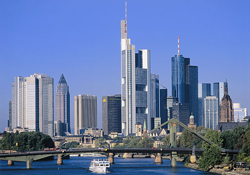 Akár New York is lehetne: Majna-Frankfurt. 