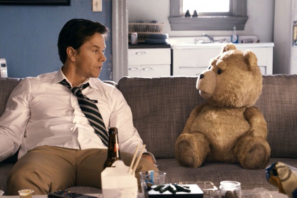 Ted és Mark Wahlberg.