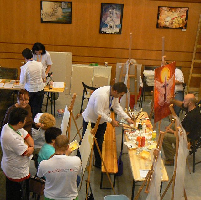 A festők.