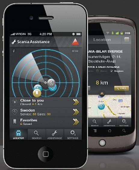 Scania Dealer Locator.