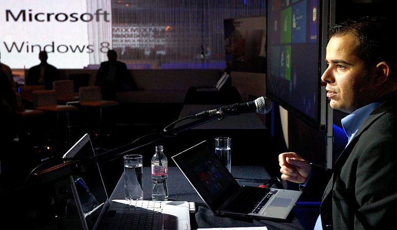Tóth András Mihály, a Microsoft Windows-üzletágvezetője.