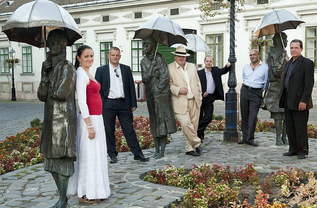 A Szalonna zenekar.