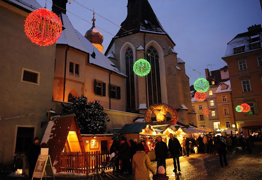 Advent Grazban, a Franziskanerplatzon.