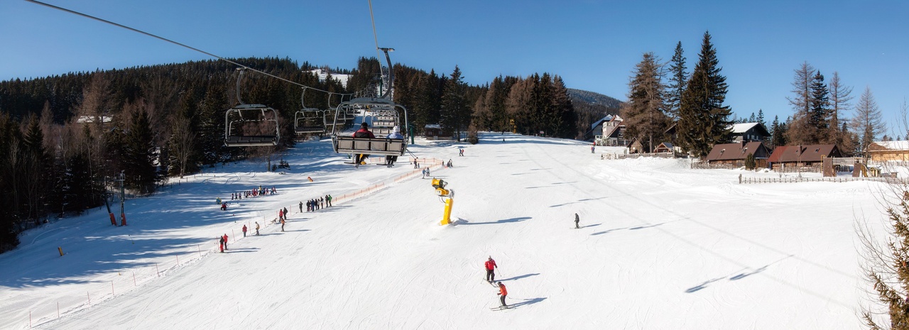 Mönichkircheni panoráma.
