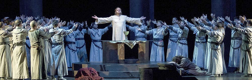 Valuska Gábor fotóján a Parsifal egy jelenete. Valuska Gábor fotóján a Parsifal egy jelenete.