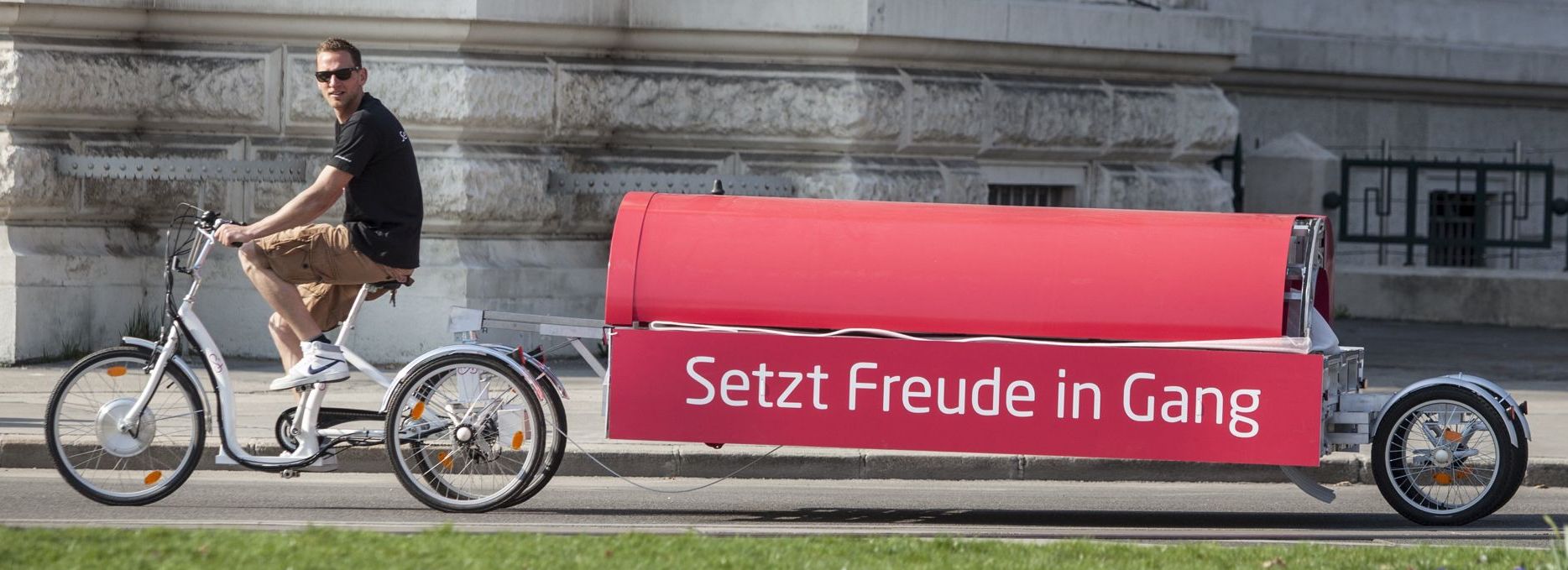 A bécsi teherkerekpar (Foto FahrradWien/Philipp)