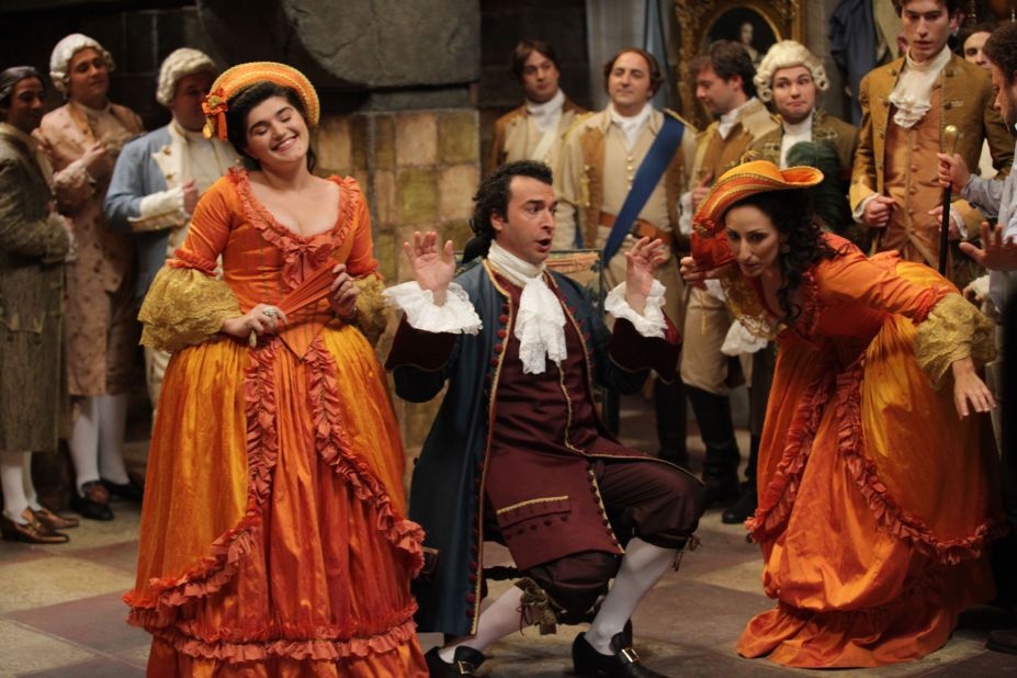 Jelenet a Hamupipőkéből.