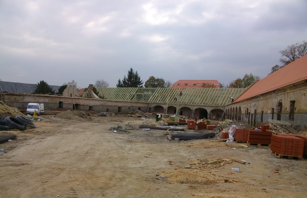 Elkezdődött az építkezés (foto: Merkbau).