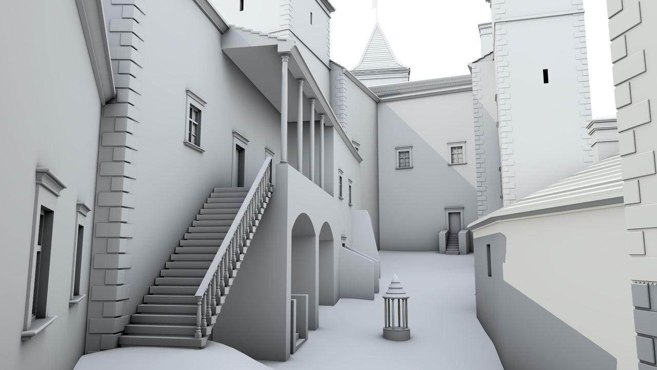 ...és a 17 században, mielőtt lakói elhagyták.