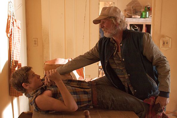 Tye Sheridan és Gary Poulter.