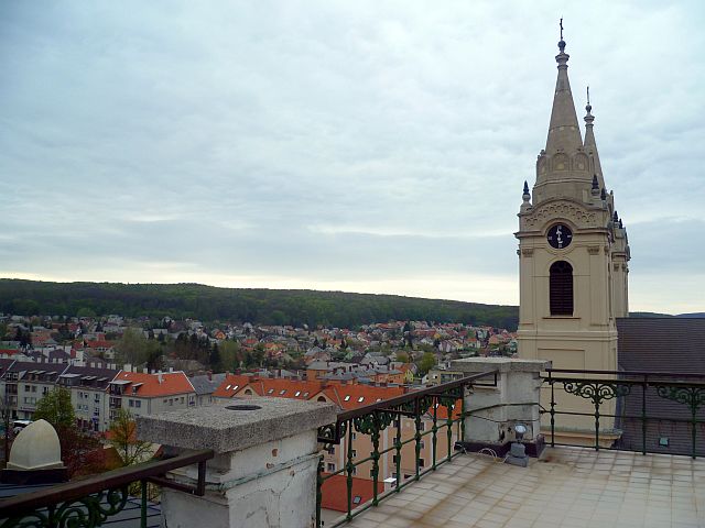 Kilátás a Vörös toronyból.