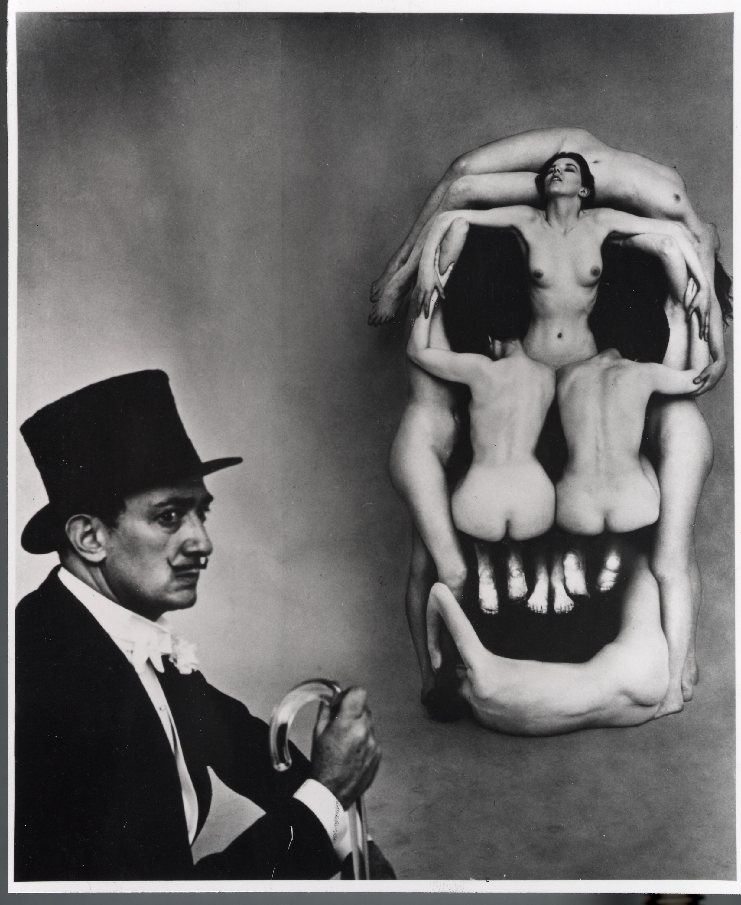 Philippe Halsman Dali Skull, 1951.