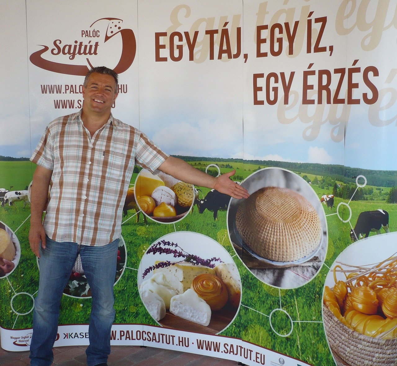 Herr Maszlik's Motto: „Ein Landstrich, ein Geschmack, ein Feeling”.