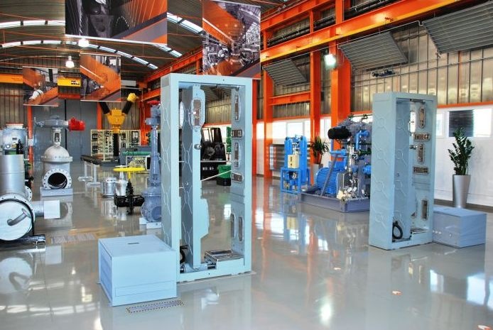 Részlet az atomenergetikai múzeumból.