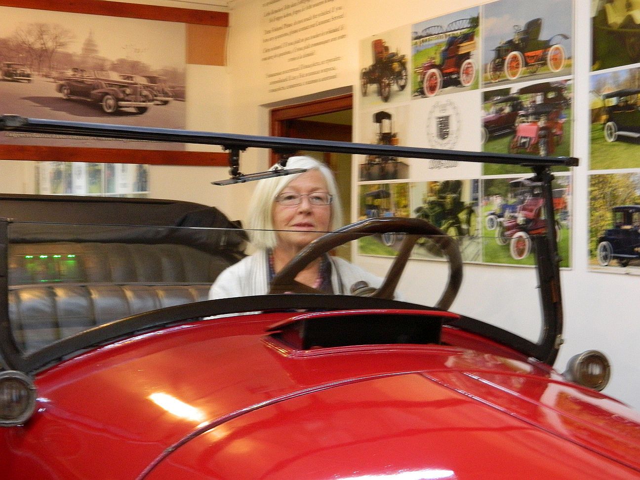 Meine Wenigkeit und der Cadillac Baujahr 1923