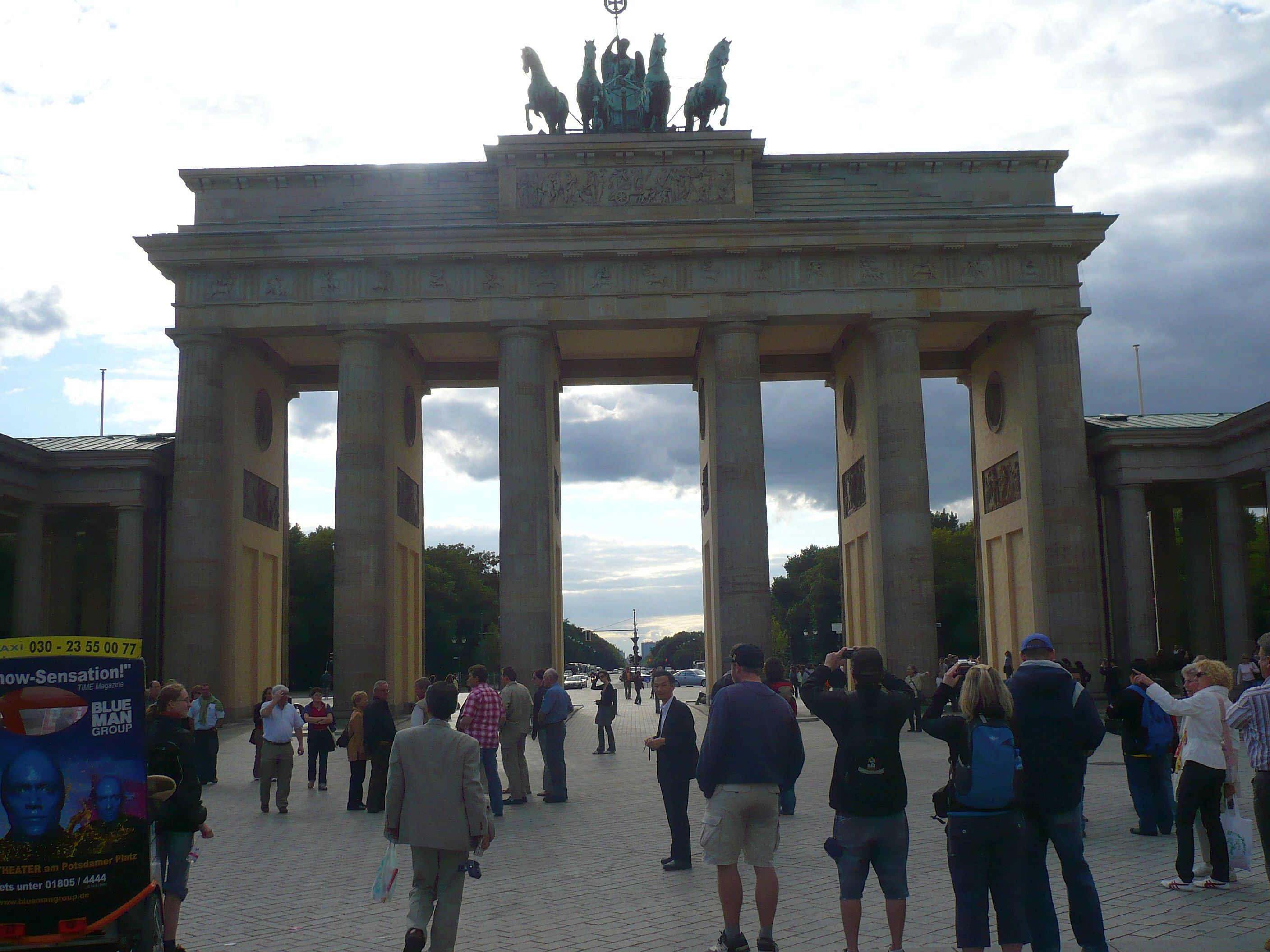 A Pariser Platz napjainkban. (A szerző felvétele.)