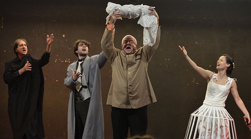 Cserna Antal, Rada Bálint, Papp János, Botos Éva.