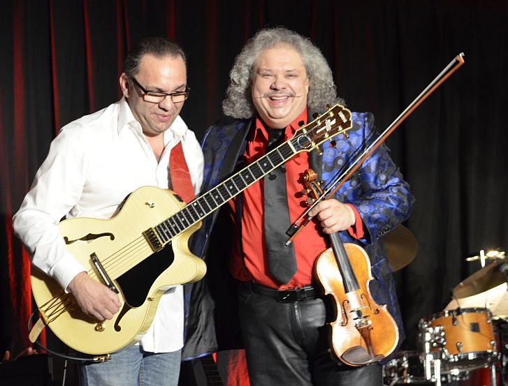 Birelli Lagrene és Roby Lakatos.