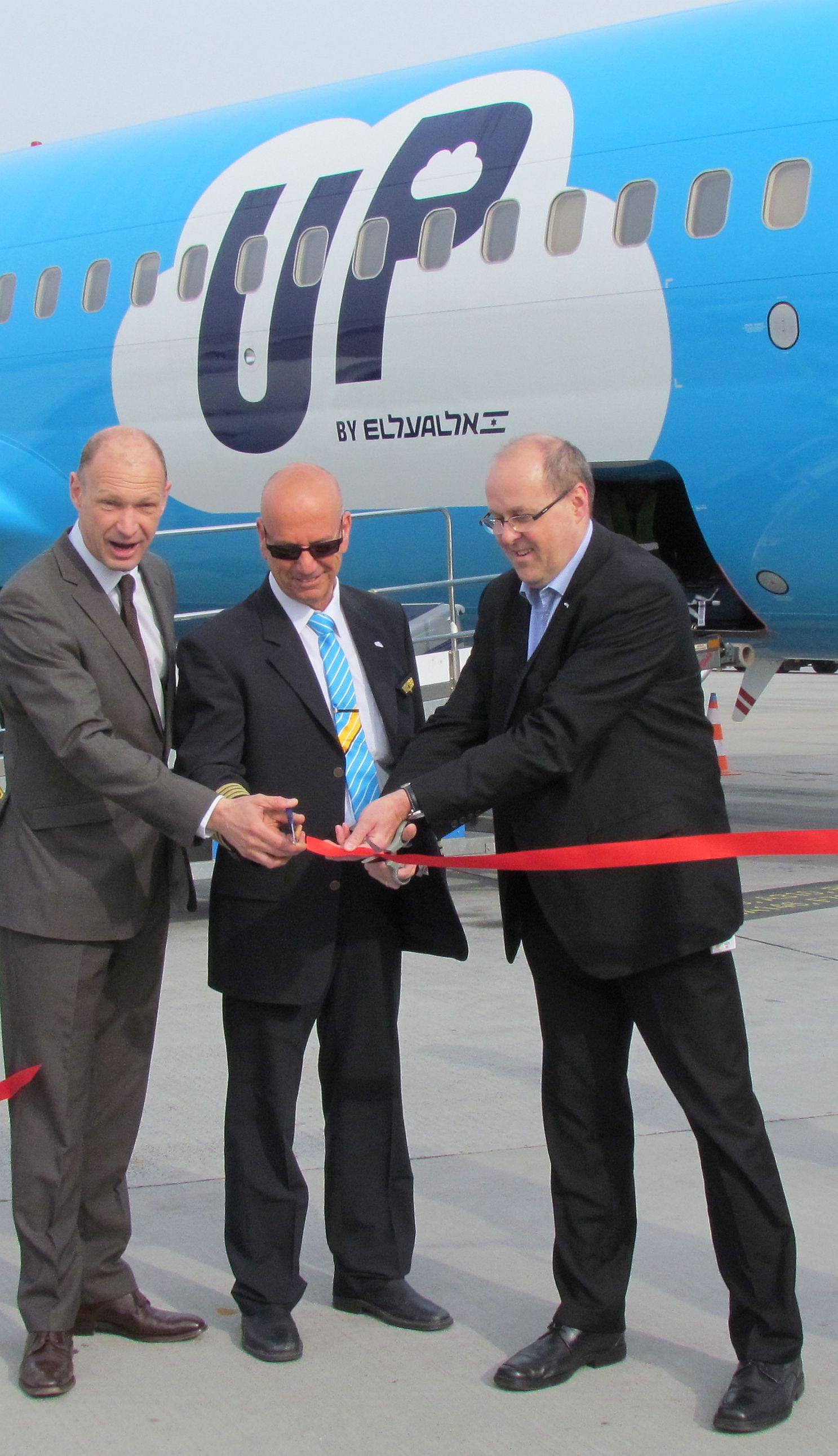 Az UP by EL AL járatnyitó.